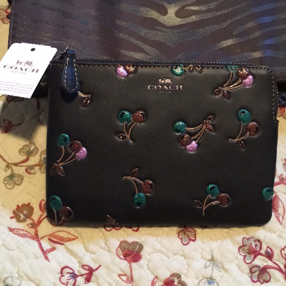 Coach small wallet/make-up case